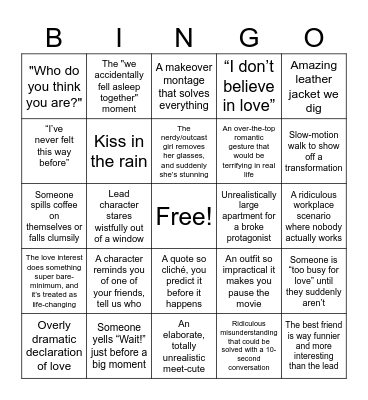 Galentine's Day Bingo Card