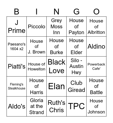 Black Love Valentine's Day Bingo 2025 Bingo Card