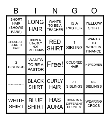 FRIENDS SUNDAY 2025 Bingo Card