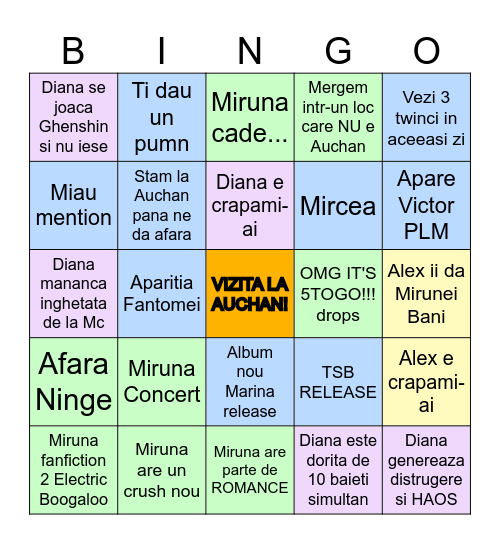 OFFICIAL C.E.M. BINGO 2025 Bingo Card