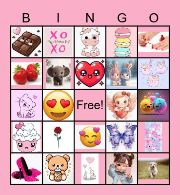 GALENTINE'S Bingo Card