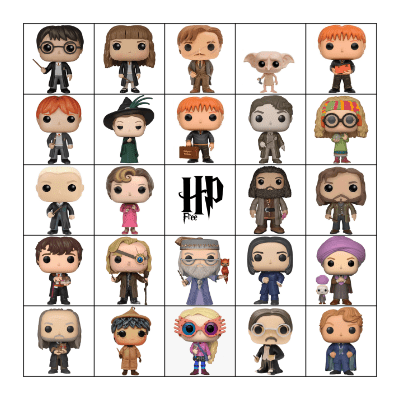 Funko Harry Potter Bingo Card