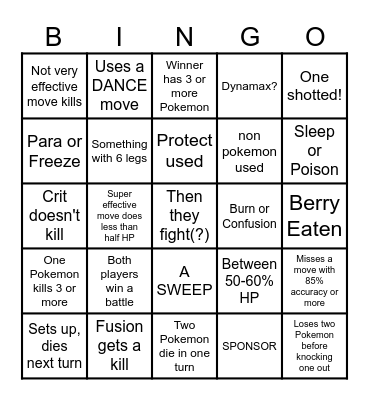 Then we react bingo Frank Bingo Card