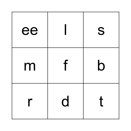 Magic Square Bingo Card