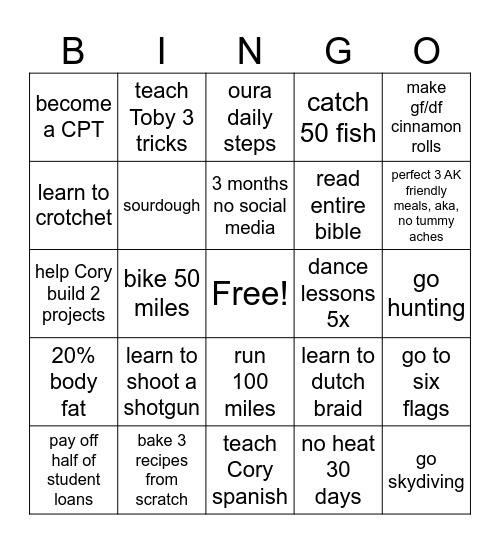 before baby time! Bingo Card