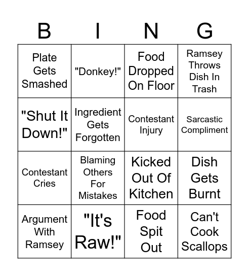 HK BINGO Card
