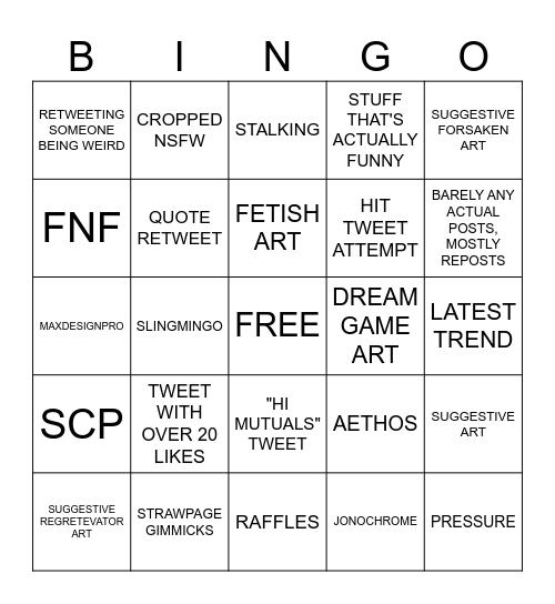 JUDE BINGO Card