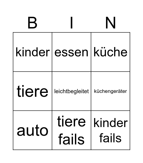 instagram reels Bingo Card