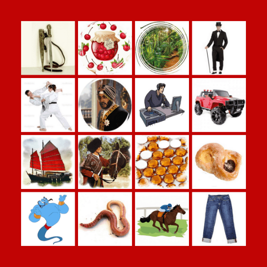 głoska [dż] N+Ś (1) Bingo Card