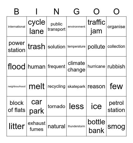 EiM 11e Unit 3 bingo Card