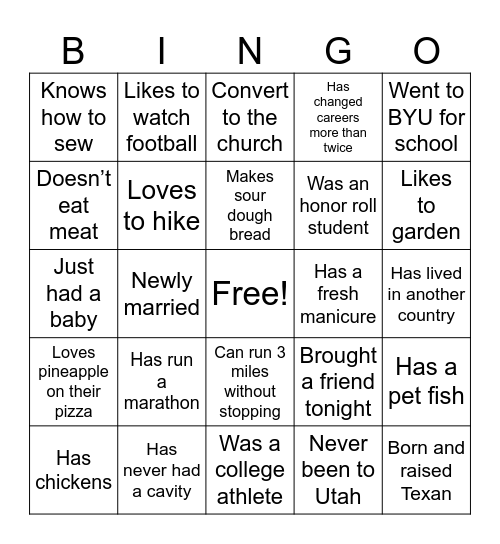 Pecan Creek Galentines Bingo Card