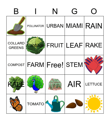 VIZCAYA VILLAGE FIELD BINGO Card