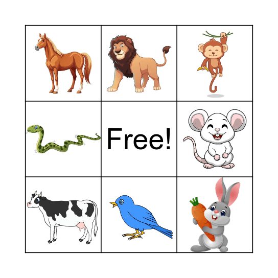 Who am I? Bingo Card