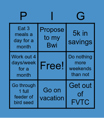 JOE 2025 Bingo Card