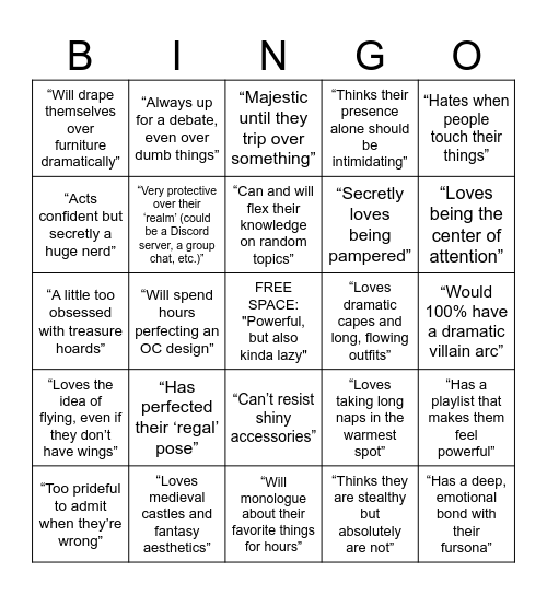 Dragon Bingo 3 Bingo Card