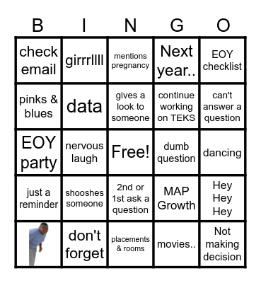 ... Bingo Card