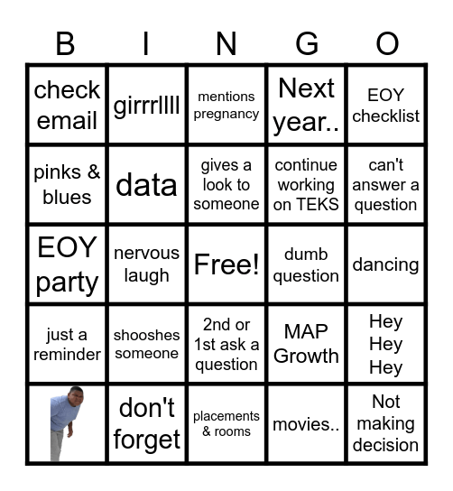 ... Bingo Card