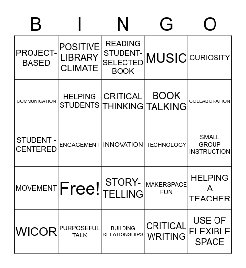 A.C. New is YOUKnighted! Bingo Card