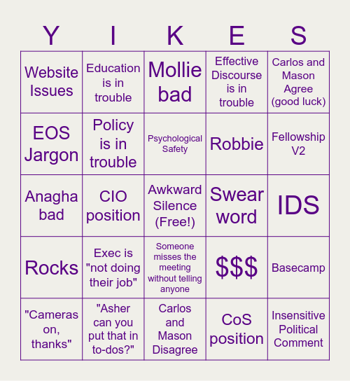 L10 3/2 | $5 Buy In, First to Blackout Wins the Pool! Bingo Card