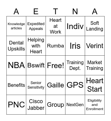 Trainer Development Day! Bingo Card