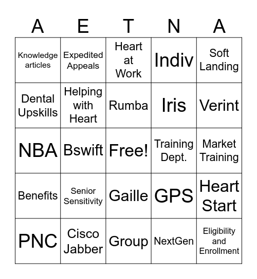 Trainer Development Day! Bingo Card