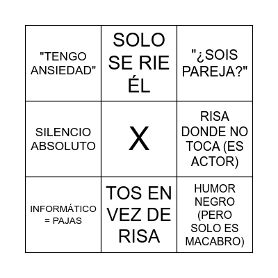 EL OPEN DEL MEDI Bingo Card