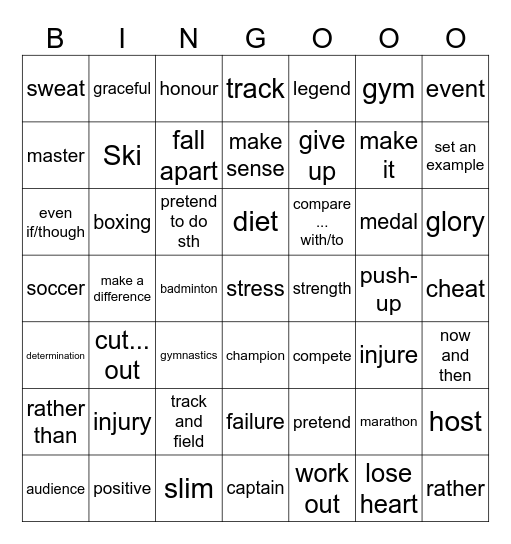 B1U3 Bingo Card