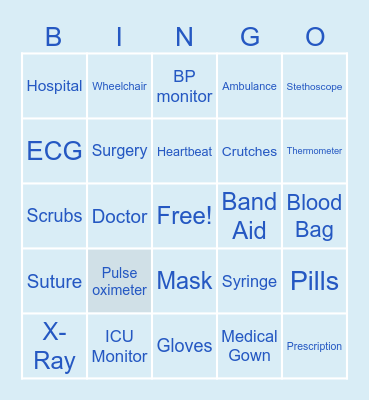 GIRLS GAME NIGHT! Bingo Card