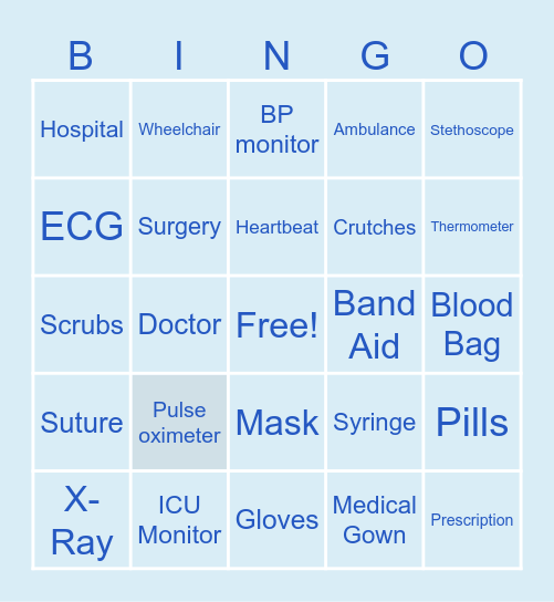 GIRLS GAME NIGHT! Bingo Card