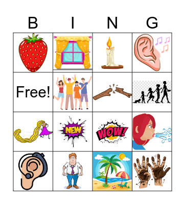 Lesson 12: Topic Comment Principle Bingo Card