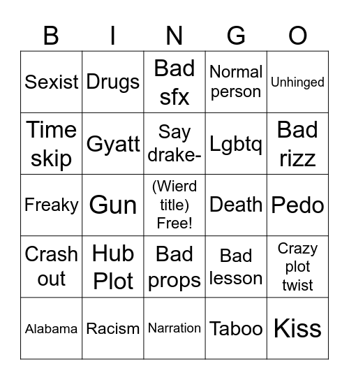 Tommorow's teachings Bingo Card