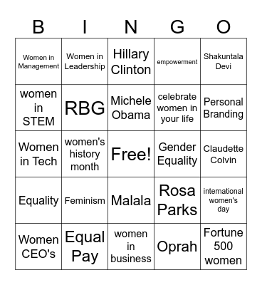 WWI WHM 2025 Bingo v1 Bingo Card