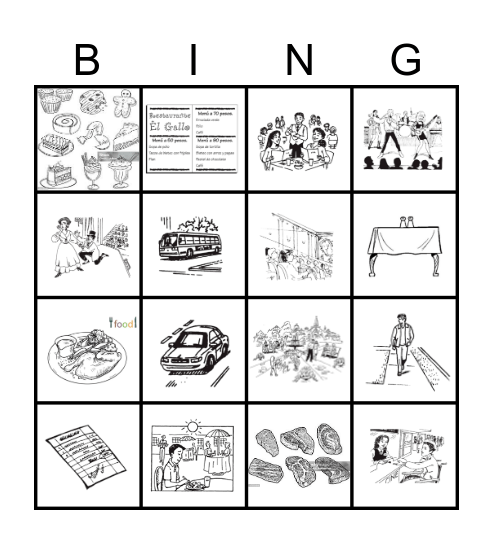 Vocubulario-U4L2 Bingo Card