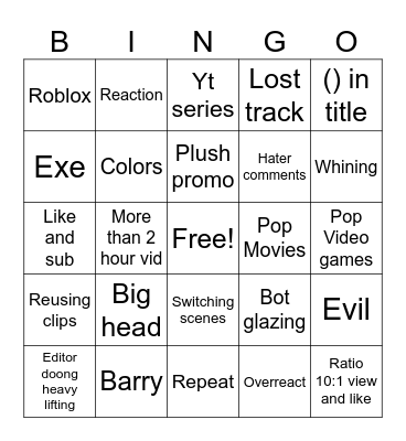Lankubox Bingo Card