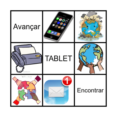 Tecnologia Bingo Card