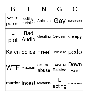 Tomorrow's Teachings Bingo Card
