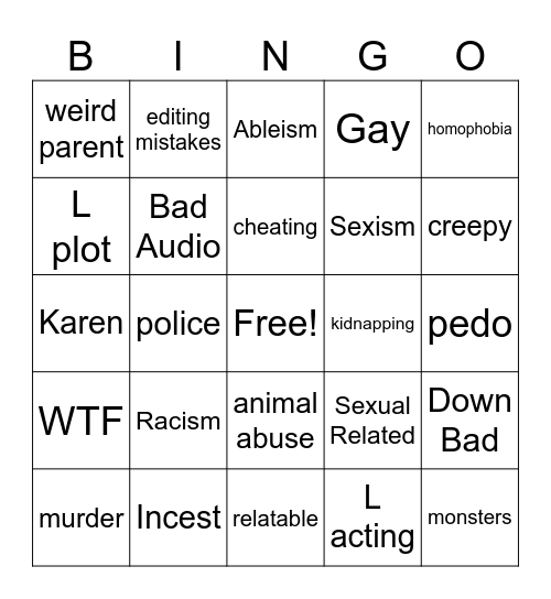 Tomorrow's Teachings Bingo Card