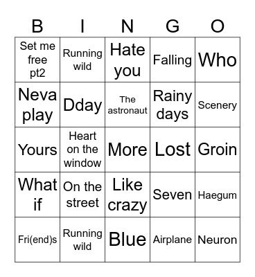 mysticalbarbi Bingo Card