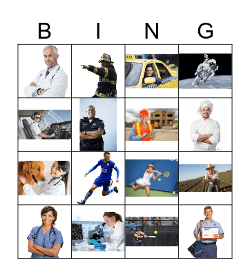 JOBS! Bingo Card