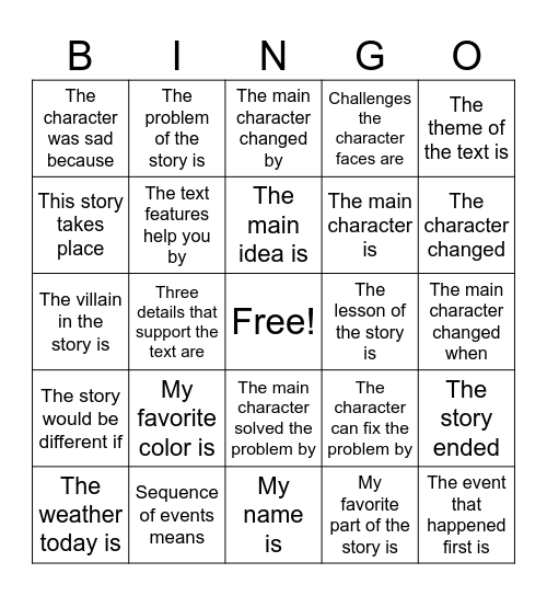 Restate Answer Bingo - 2nd Bingo Card