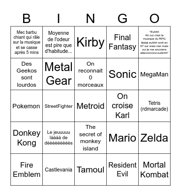 Bingo-Molodoi Bingo Card