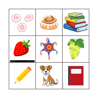 MAXWELL’S BIRTHDAY Bingo Card