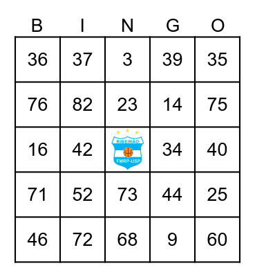 BINGO DO BM Bingo Card