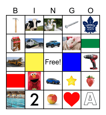 Anthony’s Birthday Bingo Card