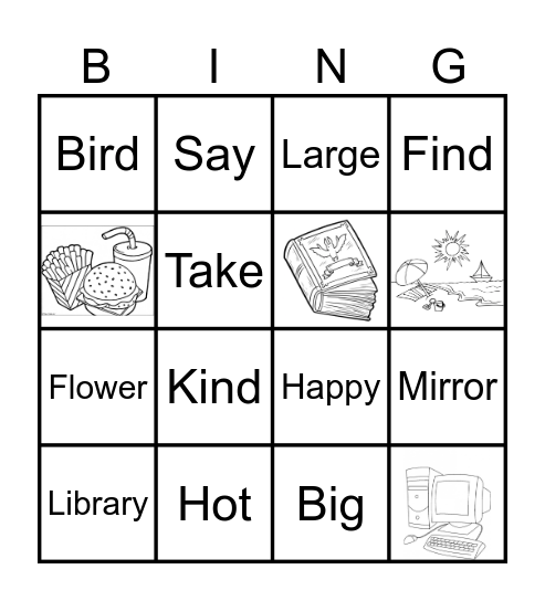 FUN HOUR!!! Bingo Card