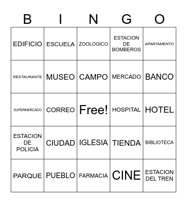 LA COMUNIDAD Bingo Card
