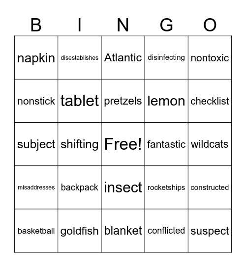 Wilson Step 3 Review (2) Bingo Card