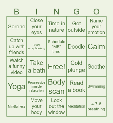 HX February Bingo Card