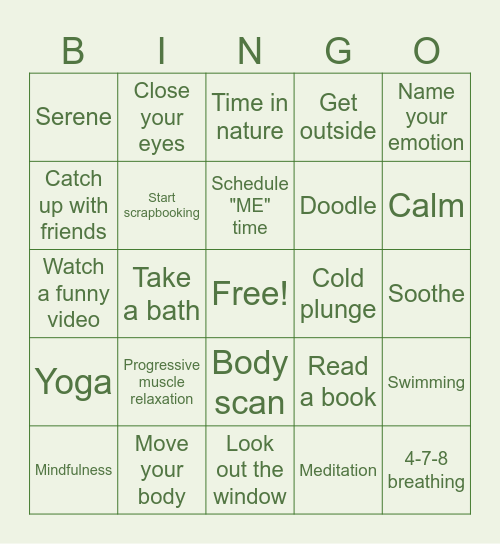 HX February Bingo Card