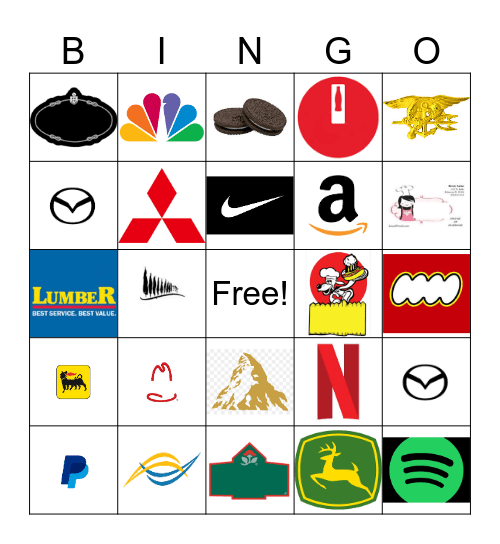 Logo Bingo Card